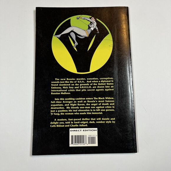 Fury / Black Widow Death Duty - Marvel TPB First Printing 1995 Comic - Picture 3 of 7